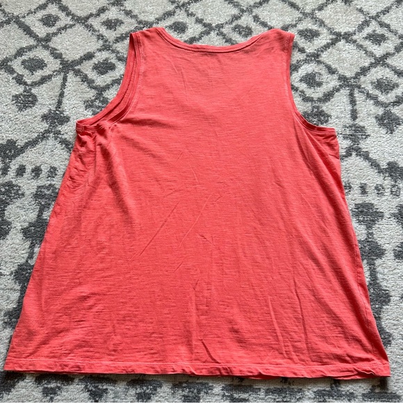Time and Tru Coral/Pink V-Neck Tank Top Size XL - Picture 8 of 8
